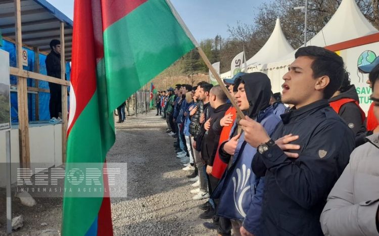 Xankəndi-Laçın yolu: Ekofəalların aksiyası 134 gündür davam edir