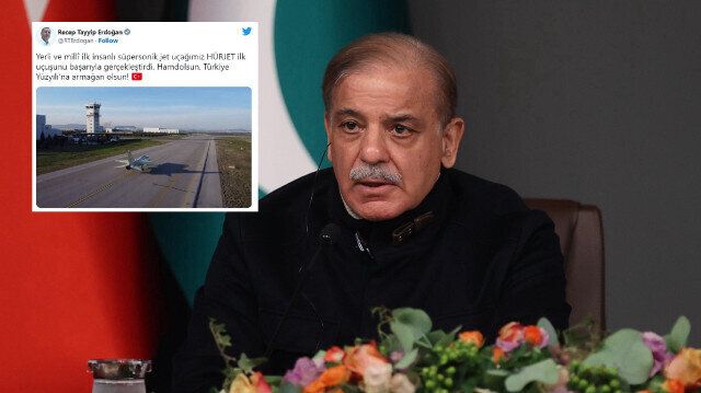 Pakistan Baş naziri Şahbaz Şərifin "Hürjet" paylaşımı:  - VİDEO