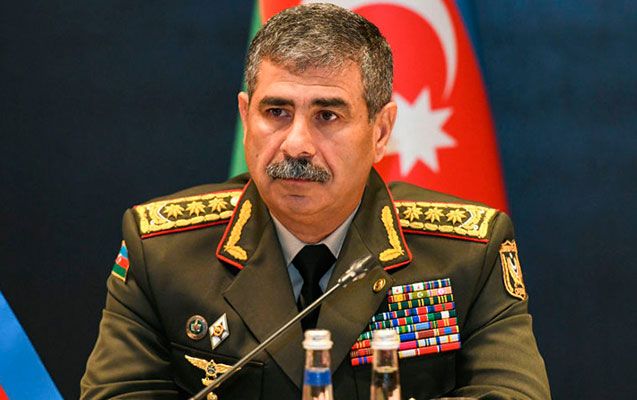 Azərbaycanın müdafiə naziri Türkiyəyə başsağlığı verib Azərbaycanın müdafiə naziri Türkiyəyə başsağlığı verib