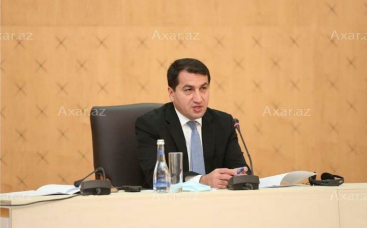 Prezidentin köməkçisi Pronkla görüşdü Prezidentin köməkçisi Pronkla görüşdü