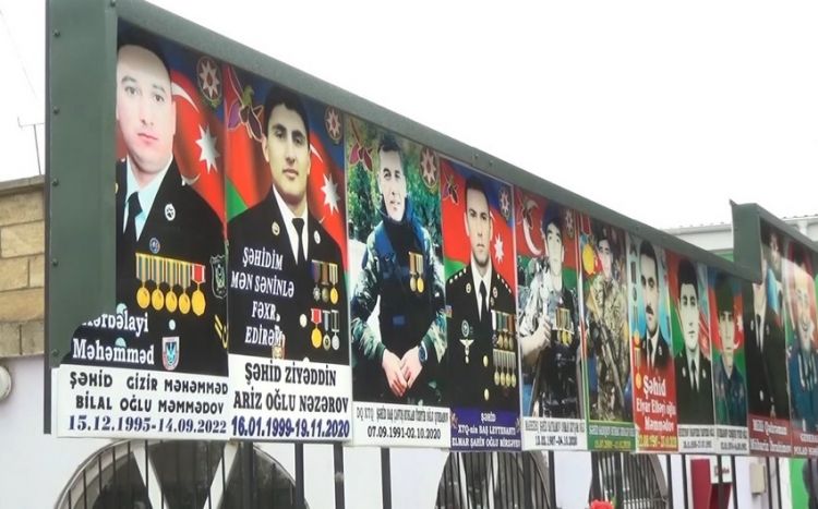 Biləsuvarda Şəhidlər Xatirə Parkının açılışı olub Biləsuvarda Şəhidlər Xatirə Parkının açılışı olub