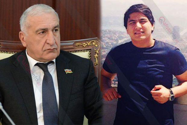 Deputatın oğlu atasının fotoları ilə şantaj edildi - FOTO