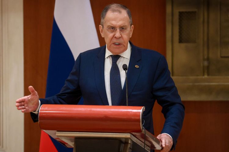 Sergey Lavrov Tacikistanda səfərdədir