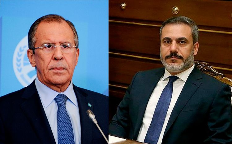 Sergey Lavrov Hakan Fidanı təbrik etdi