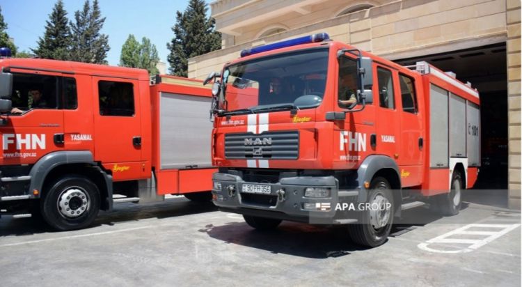 FHN: Ötən sutka 55 yanğına çıxış olub, 3 nəfər xilas edilib