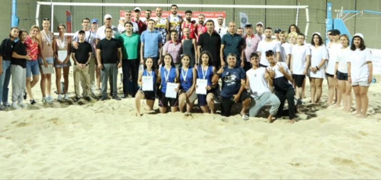 Çimərlik voleybolu üzrə ölkə çempionatının birinci mərhələsinə yekun vurulub