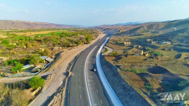Yeni Qubadlı‒Laçın avtomobil yolunun tikintisi üçün 20 milyon manat ayrılıb