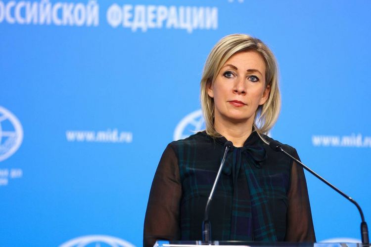 Zaxarova Rusiyanın Qarabağa humanitar yardımını şərh edib