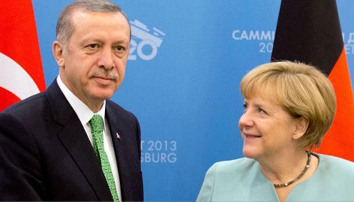 Merkel Ərdoğanla apardığı dialoqdan danışıb