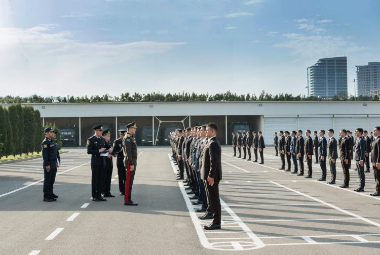 Daxili işlər naziri xidmətə qəbulla bağlı sıra baxışı keçirib - FOTO/VİDEO