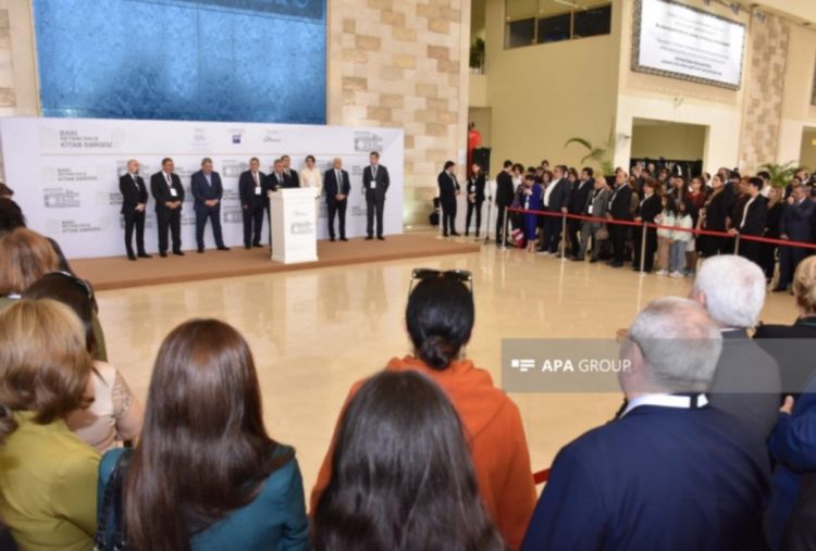 9-cu Bakı Beynəlxalq Kitab Sərgisinin açılışı olub -FOTO