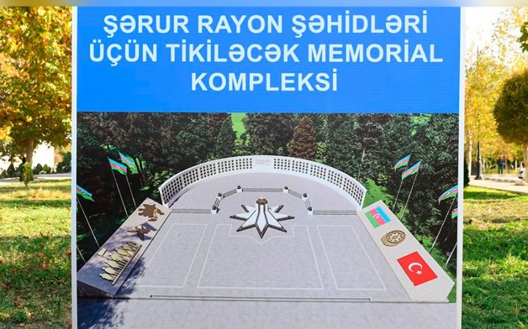 Şərurda şəhidlər memorial-abidə kompleksi inşa olunacaq