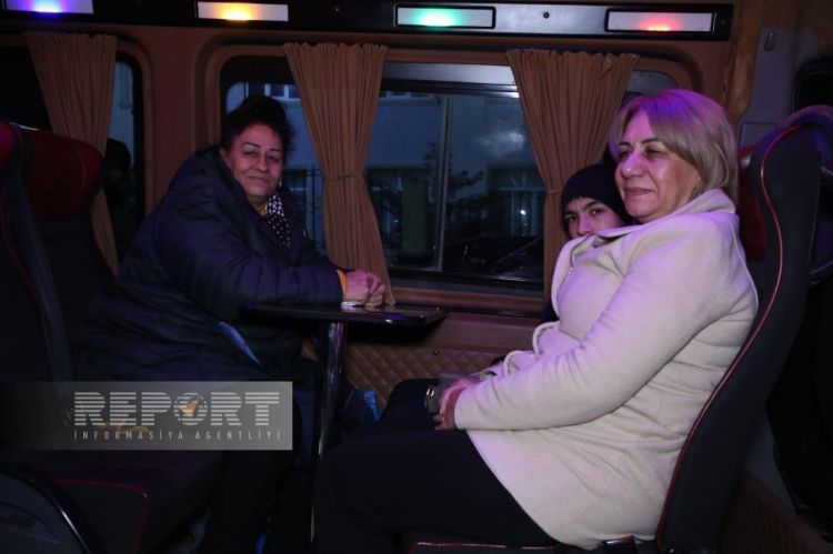 Füzuli şəhərinə daha 25 ailə yola salınıb Füzuli şəhərinə daha 25 ailə yola salınıb