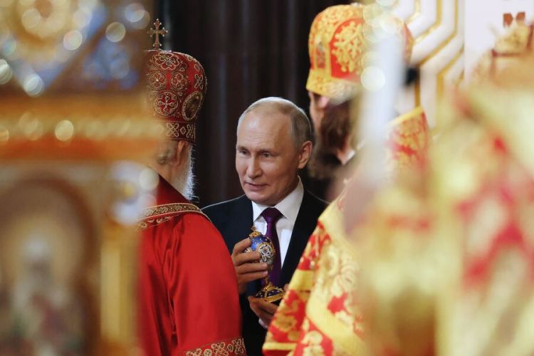 Patriarx Kirill Putin üçün dua etdiyini bildirib Patriarx Kirill Putin üçün dua etdiyini bildirib