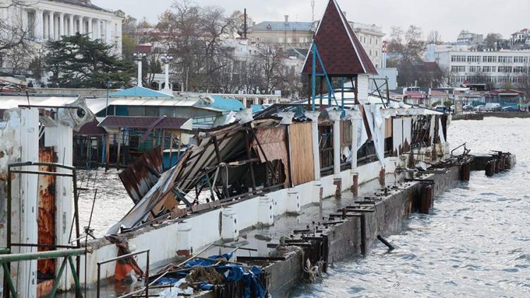 Krımda fırtına nəticəsində 5 nəfər ölüb, 12 nəfər yaralanıb