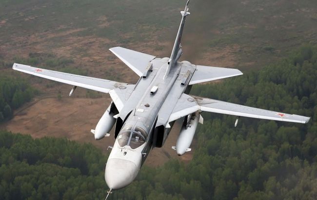 Ukrayna hərbçiləri Rusiyanın Su-24M bombardmançı təyyarəsini məhv edib