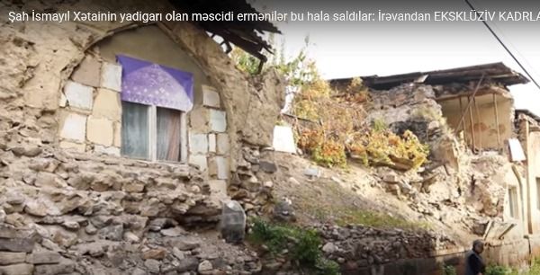 Şah İsmayıl Xətainin yadigarı olan məscidi ermənilər bu hala saldılar: İrəvandan  KADRLAR - VIDEO