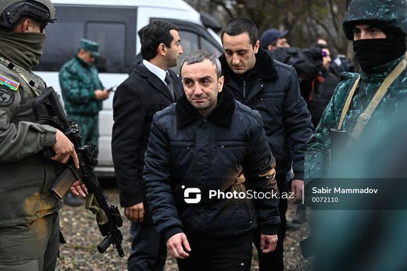 Azərbaycanın təhvil verdiyi erməni hərbçilər - FOTO