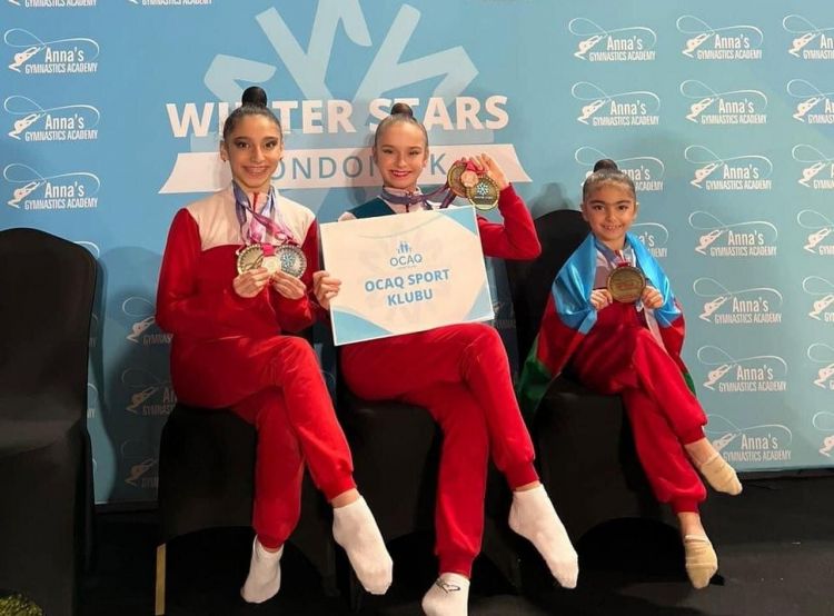 Gimnastlarımız Londonda 6 qızıl medal qazanıb Gimnastlarımız Londonda 6 qızıl medal qazanıb