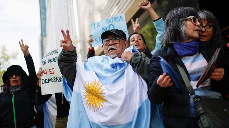 Argentinada prezidentin islahatları ilə bağlı növbəti etiraz aksiyaları keçirilib