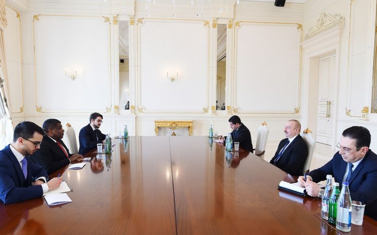 Prezident Martin Çunqonqu qəbul edib - Yenilənib Prezident Martin Çunqonqu qəbul edib - Yenilənib