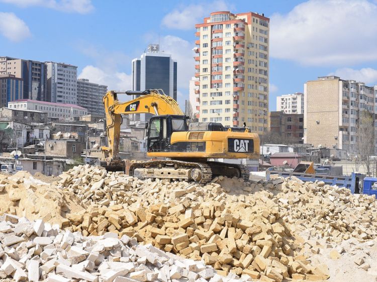 Bakının daha bir ərazisində  söküntü olacaq Bakının daha bir ərazisində  söküntü olacaq