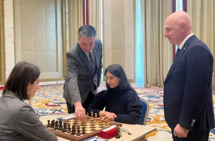 Azərbaycan və Gürcüstanın qadın şahmatçıları arasında növbəti yoldaşlıq görüşü keçirilib Azərbaycan və Gürcüstanın qadın şahmatçıları arasında növbəti yoldaşlıq görüşü keçirilib