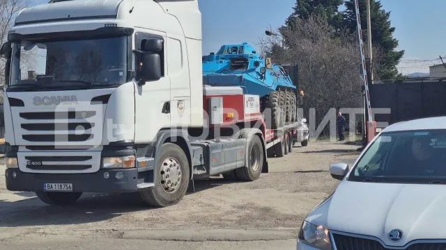 Bolqarıstan Ukraynaya vəd etdiyi zirehli transportyorları göndərməyə başlayıb