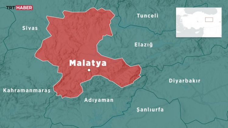 Malatyada 4,5 bal gücündə zəlzələ baş verib Malatyada 4,5 bal gücündə zəlzələ baş verib