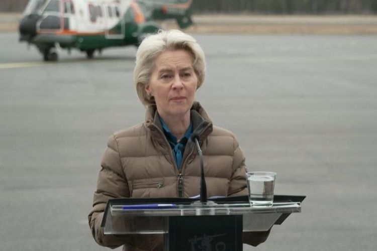Von der Leyen: Putin indi Finlandiyaya fokuslanıb Von der Leyen: Putin indi Finlandiyaya fokuslanıb