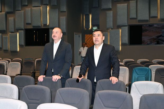 Prezidentlər Ağdam Konfrans Mərkəzi ilə tanış olublar  YENİLƏNİB - FOTO Prezidentlər Ağdam Konfrans Mərkəzi ilə tanış olublar  YENİLƏNİB - FOTO