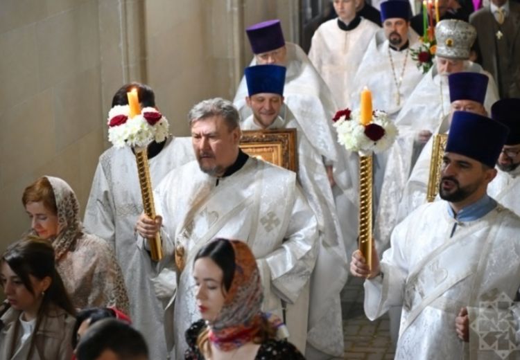 Bakı pravoslavları da Paska bayramını qeyd edirlər