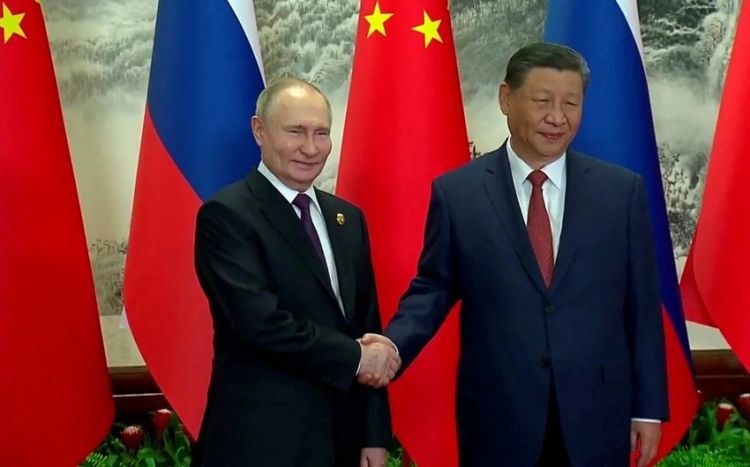 Putin Çində Si Cinpinlə görüşüb