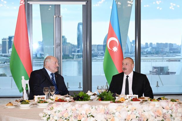 İlham Əliyevin adından Aleksandr Lukaşenkonun şərəfinə dövlət ziyafəti verilib -  YENİLƏNİB İlham Əliyevin adından Aleksandr Lukaşenkonun şərəfinə dövlət ziyafəti verilib -  YENİLƏNİB