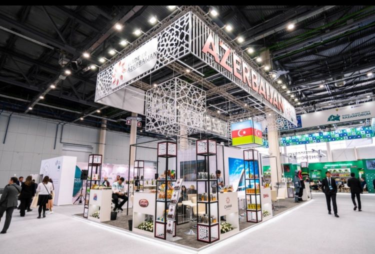 Naxçıvan məhsulları “Russia Halal Expo 2024” sərgisində nümayiş olunub Naxçıvan məhsulları “Russia Halal Expo 2024” sərgisində nümayiş olunub