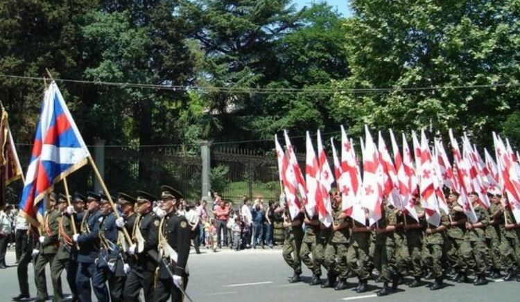 Tiflisdə hərbi paradda ilk yaşandı: ABŞ imtina etdi