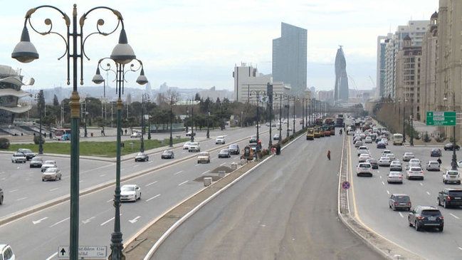 Bakıdakı mərkəzi prosopektlərdən biri  bağlanır Bakıdakı mərkəzi prosopektlərdən biri  bağlanır