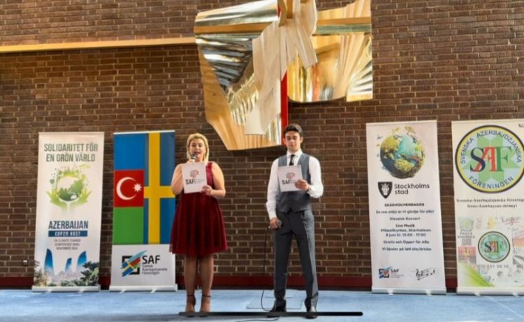 İsveç-Azərbaycan Assosiasiyası Stokholmda konsert təşkil edib