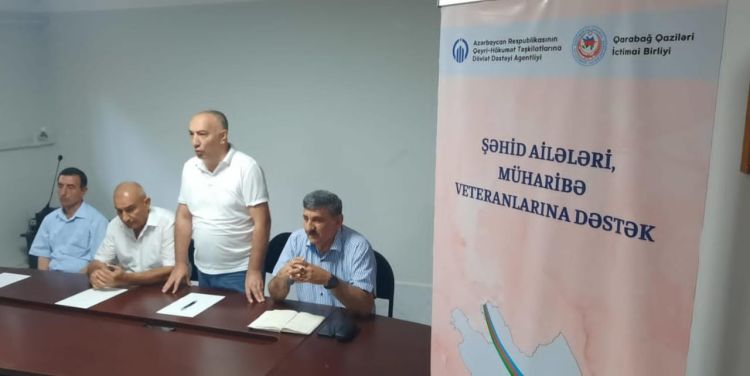 Qarabağ qazilərilə görüş keçirildi - FOTO Qarabağ qazilərilə görüş keçirildi - FOTO
