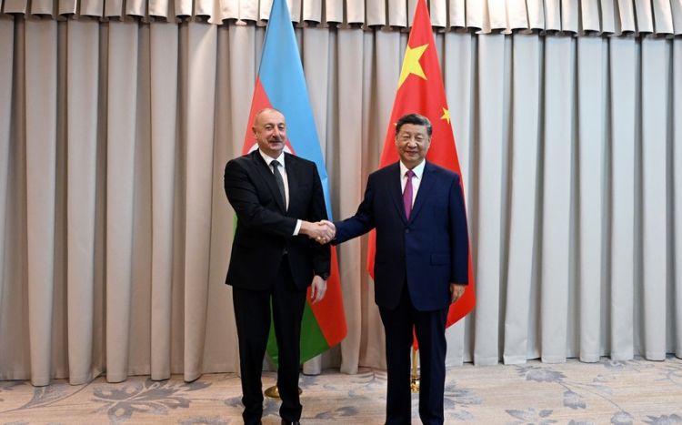 Astanada Azərbaycan və Çin liderlərinin görüşü keçirilib -  YENİLƏNİB