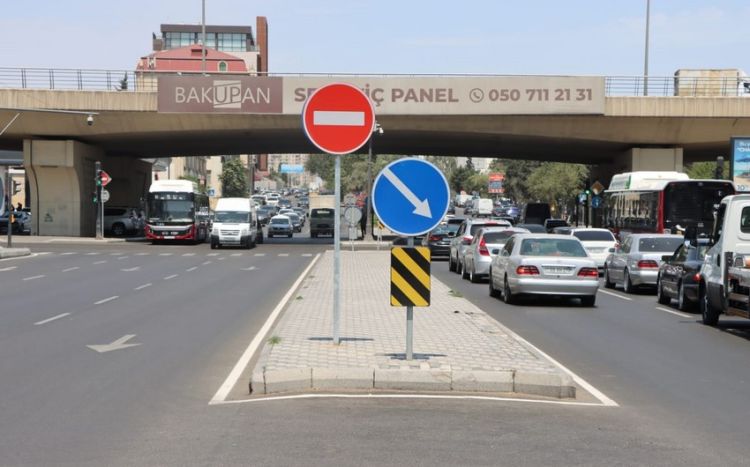 Bakının Əhməd Rəcəbli küçəsində yeni yol infrastrukturu qurulub - FOTO