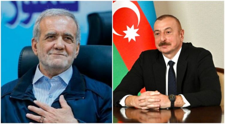 Prezident İlham Əliyev Məsud Pezeşkianı COP29-a dəvət edib