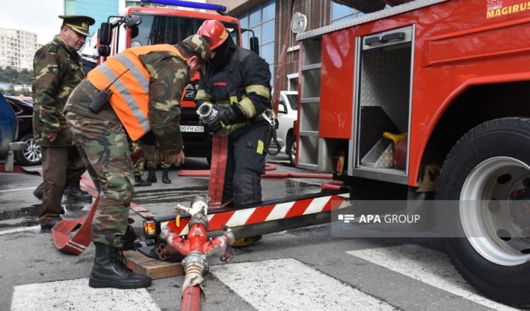 FHN: Ötən sutka 60 yanğına çıxış olub, 11 nəfər xilas edilib