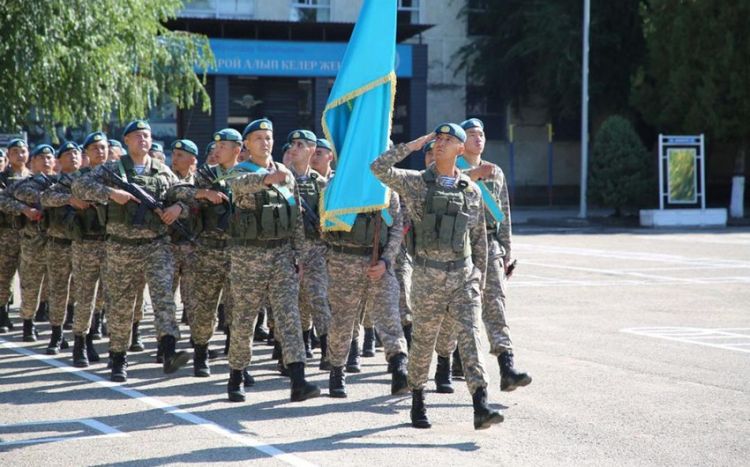 Azərbaycan-Qazaxıstan birgə təliminin açılış mərasimi keçirilib - FOTO