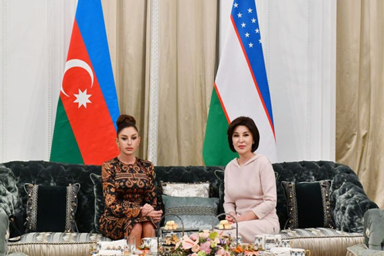 Azərbaycanın və Özbəkistanın birinci xanımları Daşkənddə görüşüblər Azərbaycanın və Özbəkistanın birinci xanımları Daşkənddə görüşüblər