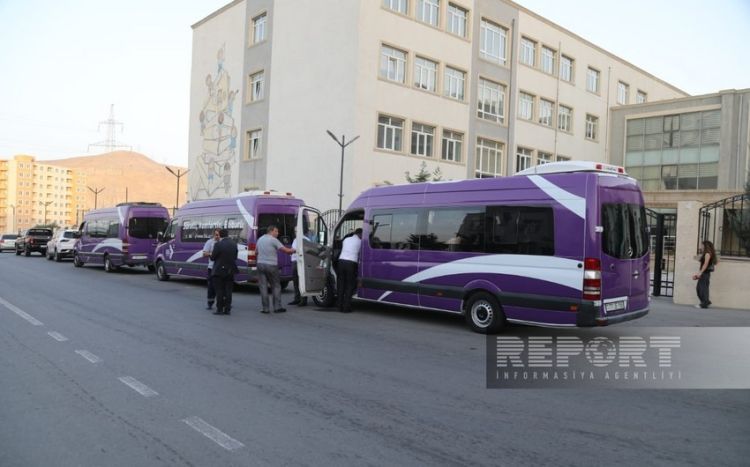 Şuşa şəhərinə növbəti köç karvanı yola salınıb - FOTO