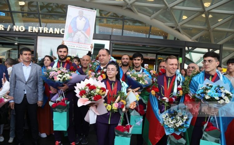 Paris-2024: Azərbaycan paralimpiyaçılarının növbəti qrupu vətənə qayıdıb