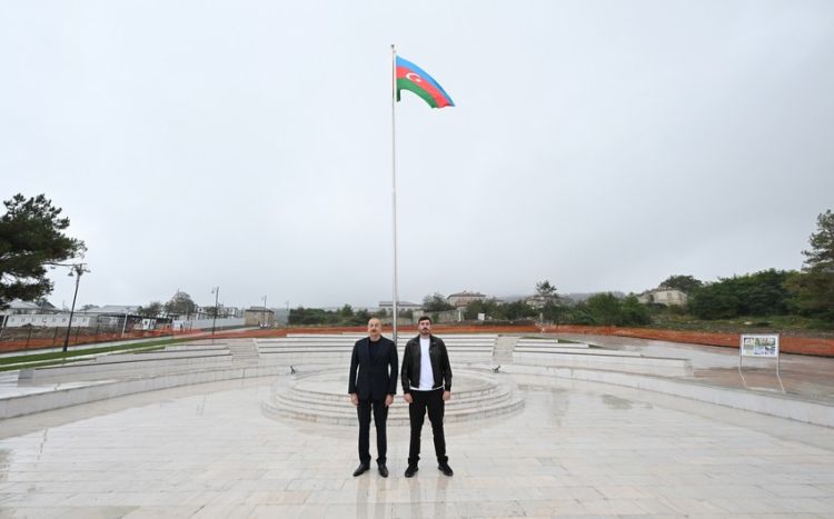 Şuşada Bayraq Meydanının açılışı olub -  FOTO - Yenilənib