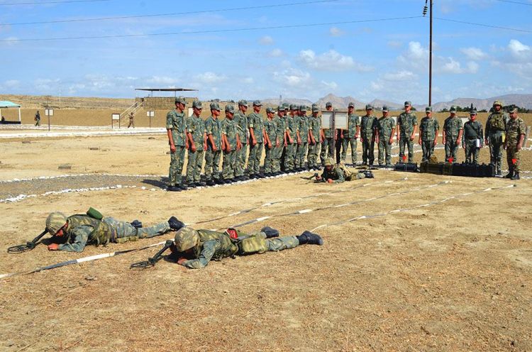 Mühəndis hazırlığı üzrə nümayiş məşğələsi keçirilib - FOTO