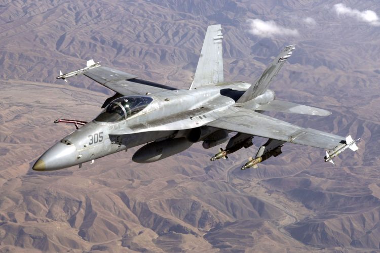 İspaniyada “F-18” qırıcısı qəzaya uğrayıb